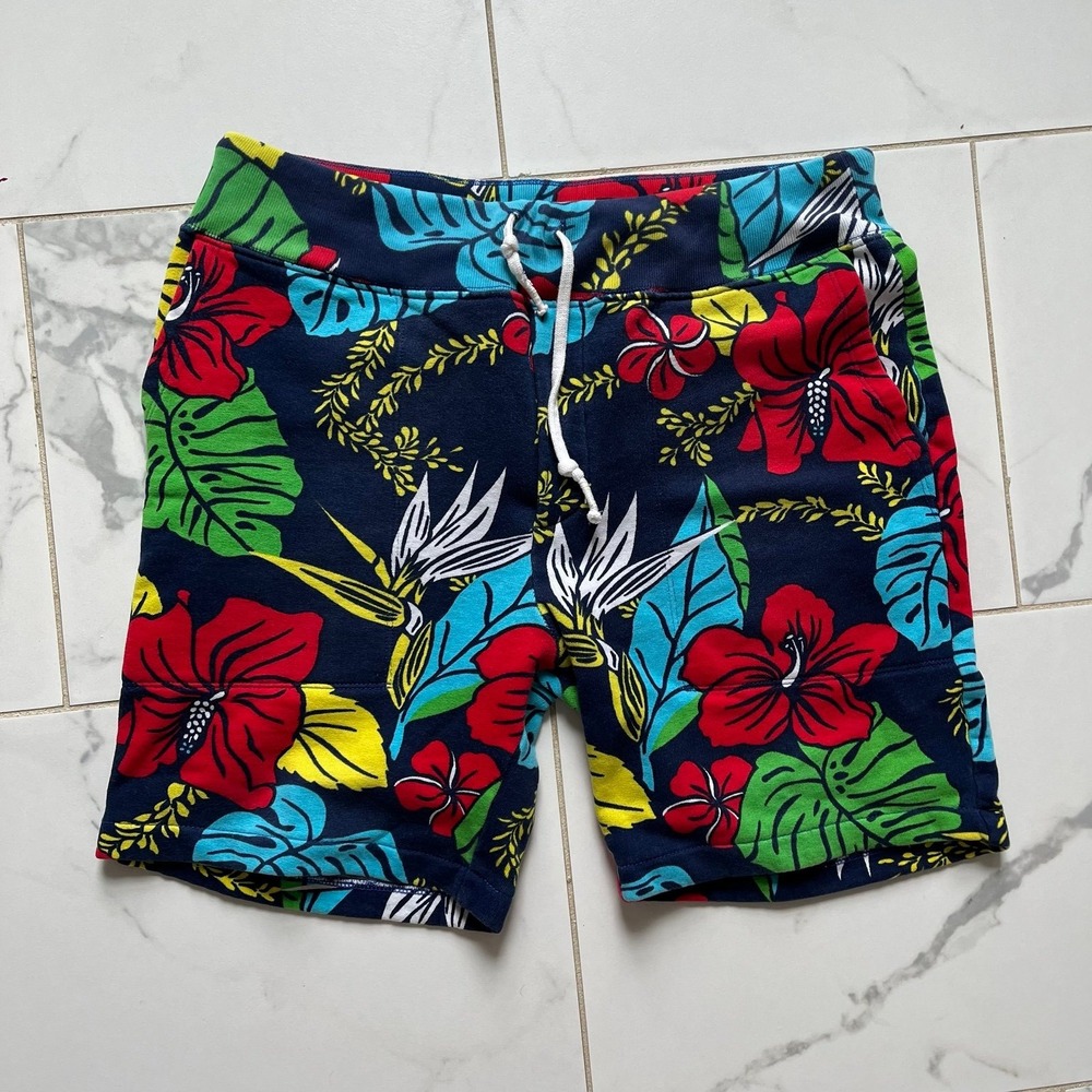 Polo Ralph Lauren floral fleece shorts men's sz small